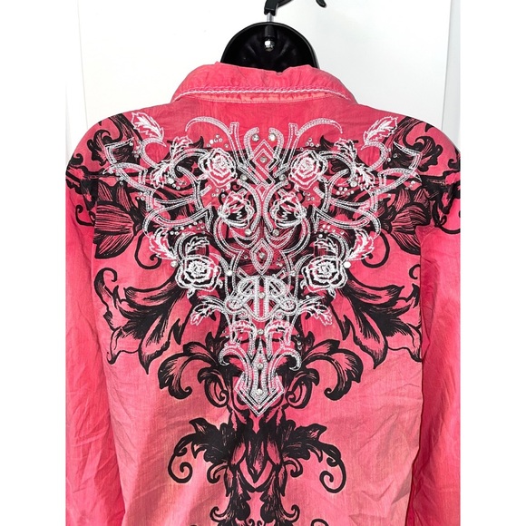 Roar embellished western top - Picture 4 of 5